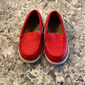 Janie and Jack baby boy shoes size 4. Never worn